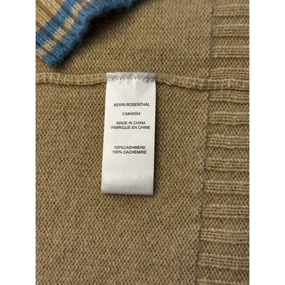 Kerri Rosenthal NWT Oatmeal Love On Repeat Super Long Cashmere Cardigan Coat XS - Picture 6 of 6